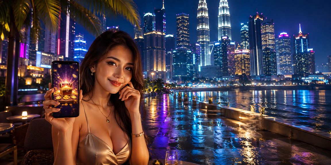 Pengguna mengakses platform kasino mudah alih 740le dengan keselamatan data terjamin di Kuala Lumpur